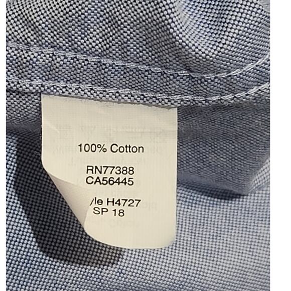 J. Crew Flex Sailboat Print Oxford Shirt - Picture 5 of 5